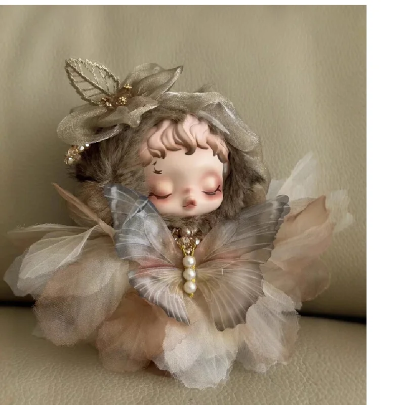 Sp baby clothes with light fabric winter melody rubbery withered leaf butterfly skullpanda clothes second generation [Does n