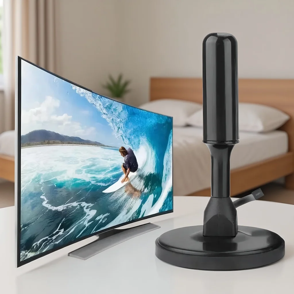 

Digital HD Antenna with Magnetic Base - 3m External Internal TV Antenna for Living Room Fast Delivery All Brazil