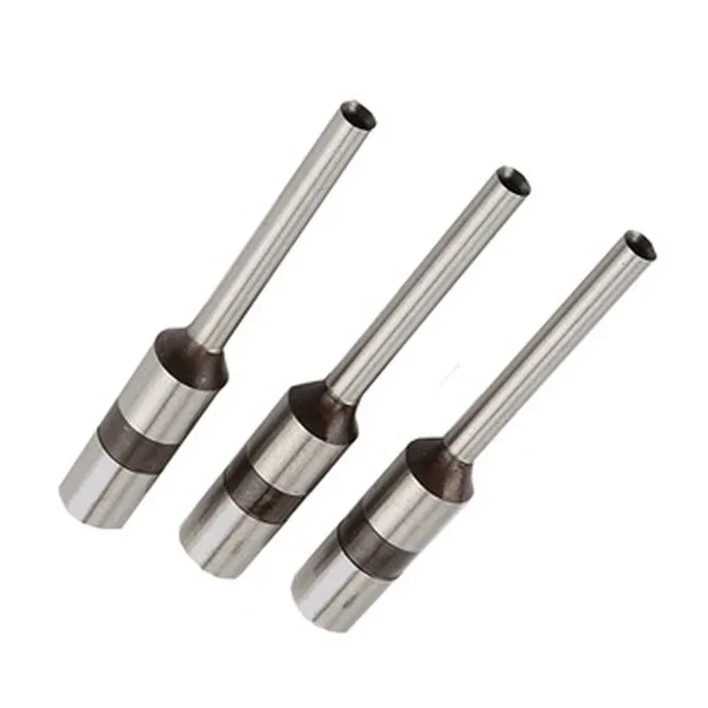 

5pcs Paper Drilling Hole Bit Hollow Drill Bit With Straight And Taper Shank 3mm - 10mm Punch Drill Bit For Sharpening Machine
