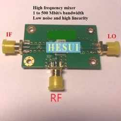 1-500MHz Microwave RF double balanced frequency mixer FM AM Wave Mixing Microwave Up-and-down frequency converter Module Boared