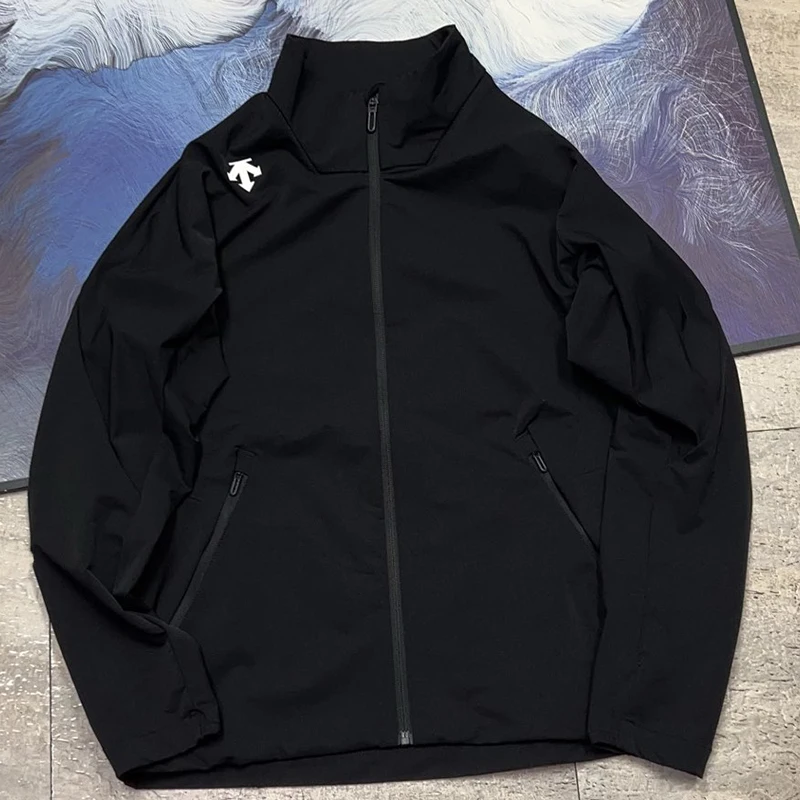 Men and women same style stand collar waterproof breathable warm jacket 2026 autumn fashion new style DESCENTE