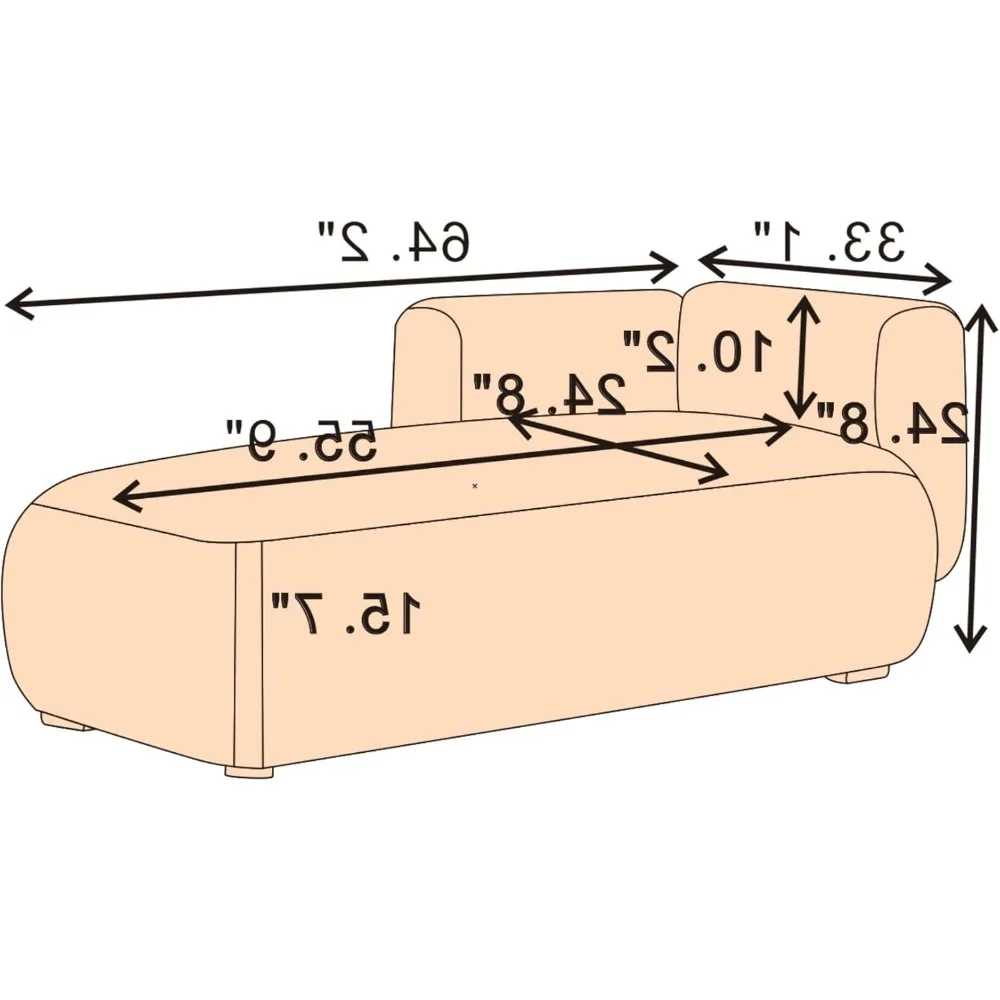 كرسي صالة Boucle Chaise الحديث، أثاث غرفة المعيشة الداخلية، تصميم منحني، أبيض كريمي #2