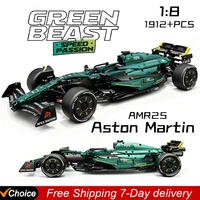 NUEVO Set de Bloques de Construcción de Auto Deportivo Aston Martin, 1912 Piezas, Modelo Clásico de Alto Rendimiento, MOC DIY, Juguete Decorativo para Niños, Regalo
