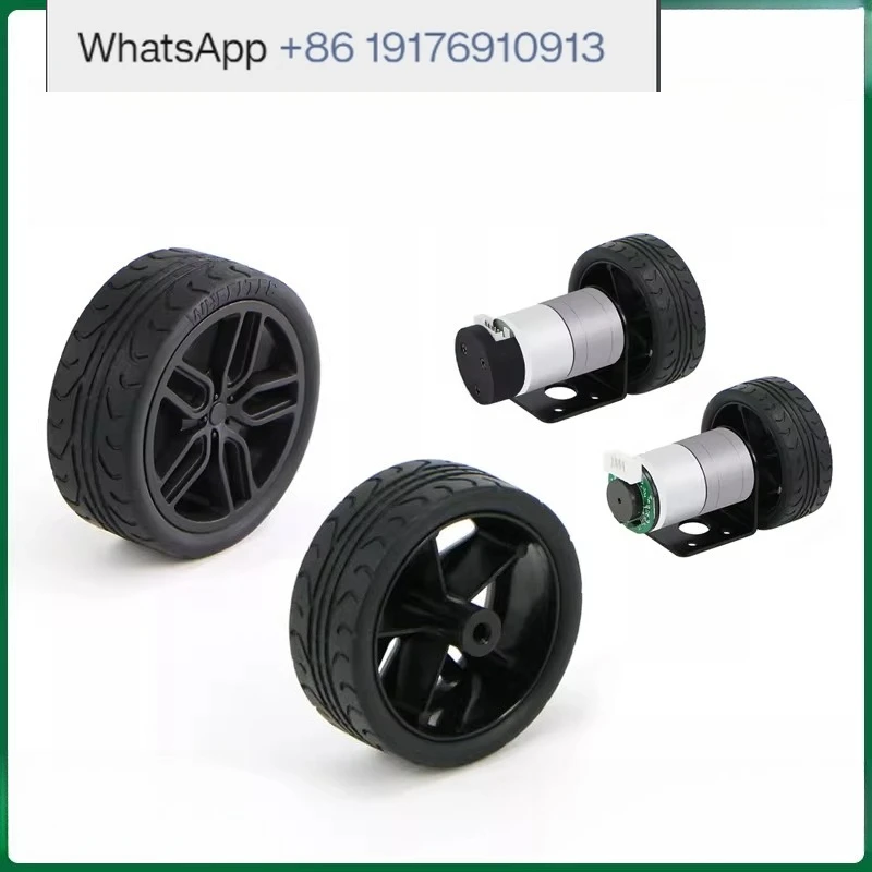 48Mm rubber tire for N20 motor motor balance car wheel hub rubber wheel smart car accessories