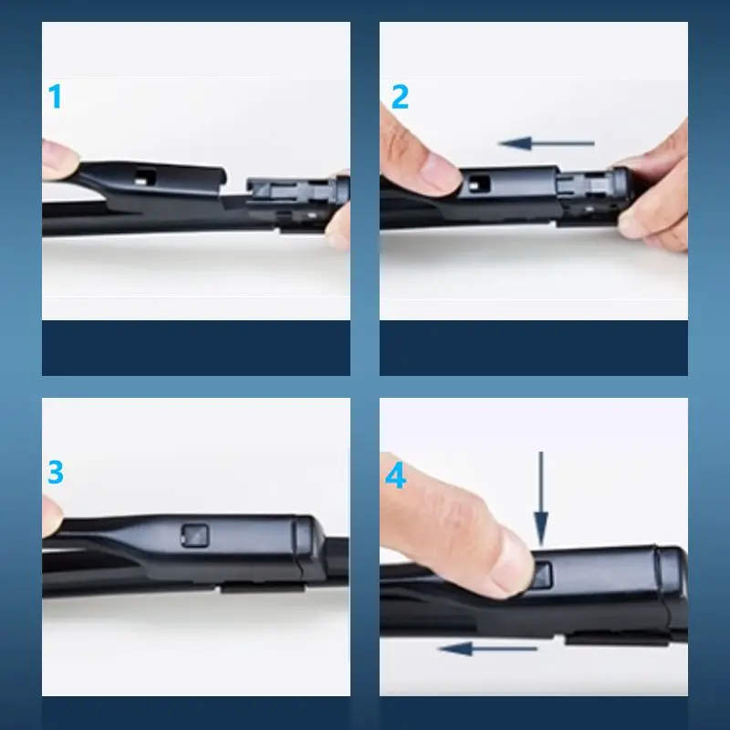 Car Flat Front Wiper Blades For Volvo S60 2019 2020 2021 2022 Cleaning Screen Windscreen Windshield Car Accessories Window 2pcs