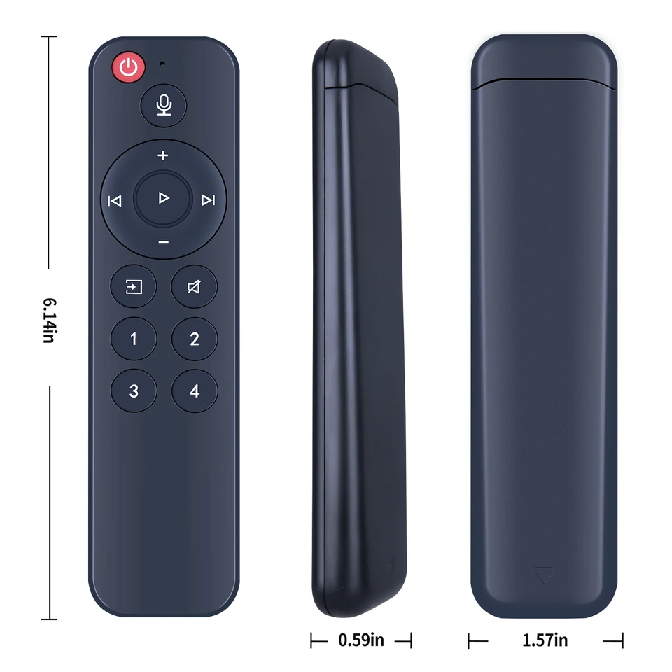 New Voice Remote Control For WiiM Mini Pro Plus AirPlay 2 Receiver