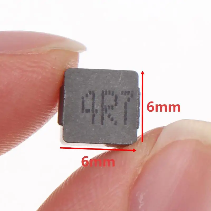 New！50Pcs 1uH 2.2uH 4.7uH Integrated Mold SMD Inductor High Current Inductors For PCB Circuit Electronic Power Supply Repair