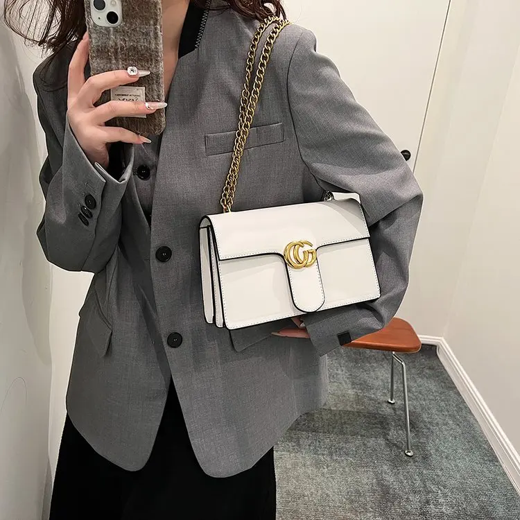 

Minimalist Commute Square Purse, Large Interior with Detachable Strap, Everyday Wear, New 2026