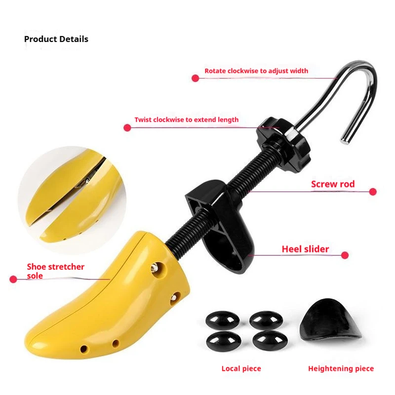 1Pcs/2Pcs Support Shoe Lasts Adjustable Length and Width Shoe Stretcher High Heeled Shoes Sneakers Anti-Deformation Internal