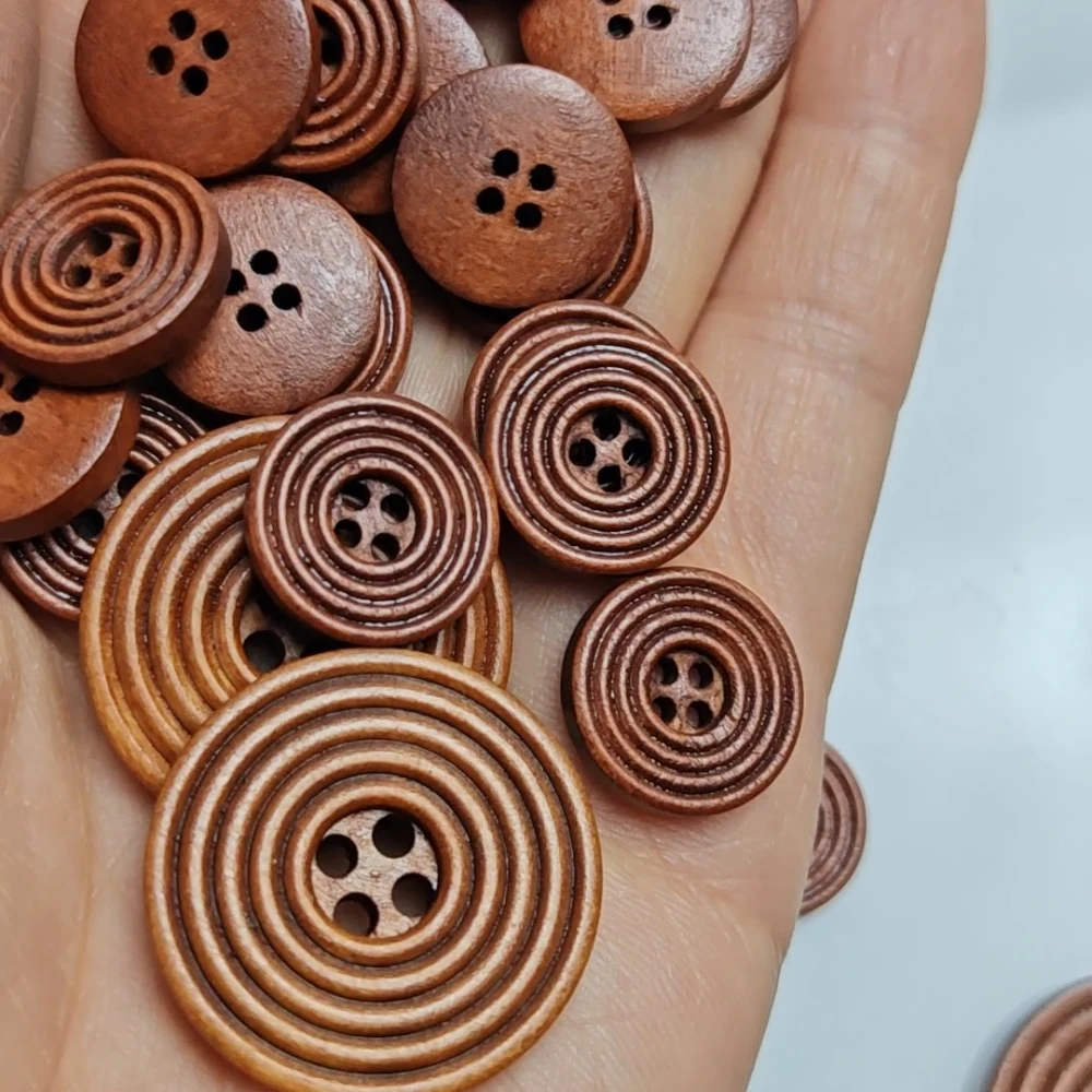 50PCS 4 Hole Round …