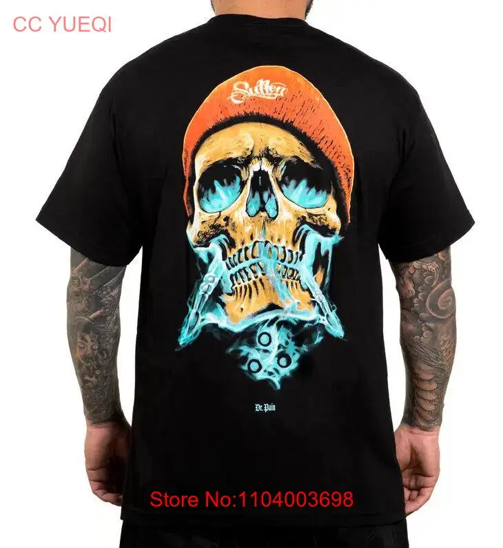 BRAND NEW Sullen DR. PAIN TEE SHIRT BLACK LARGE-XLARGE LIMITED EDITION