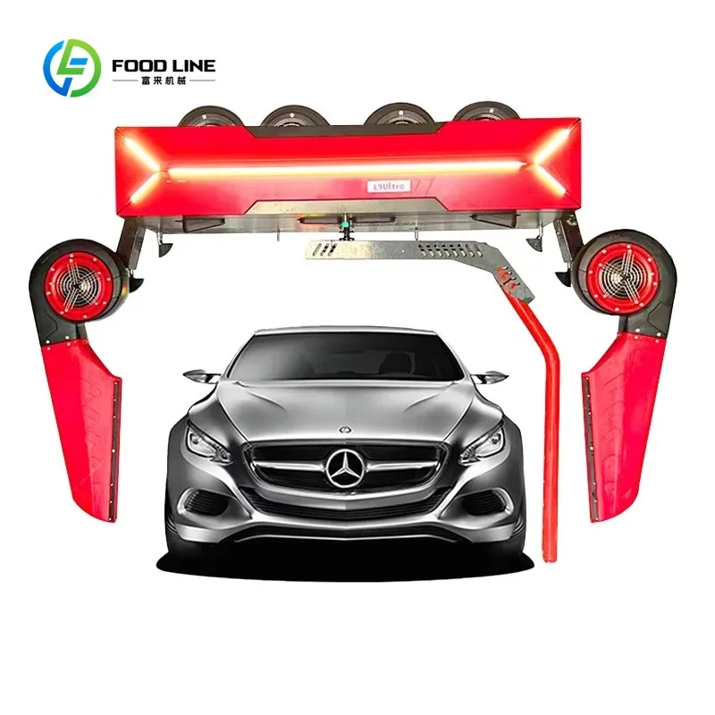 Customized New Large Quick Cleaning Car Wash Machine Automatic Tunnel Touchless