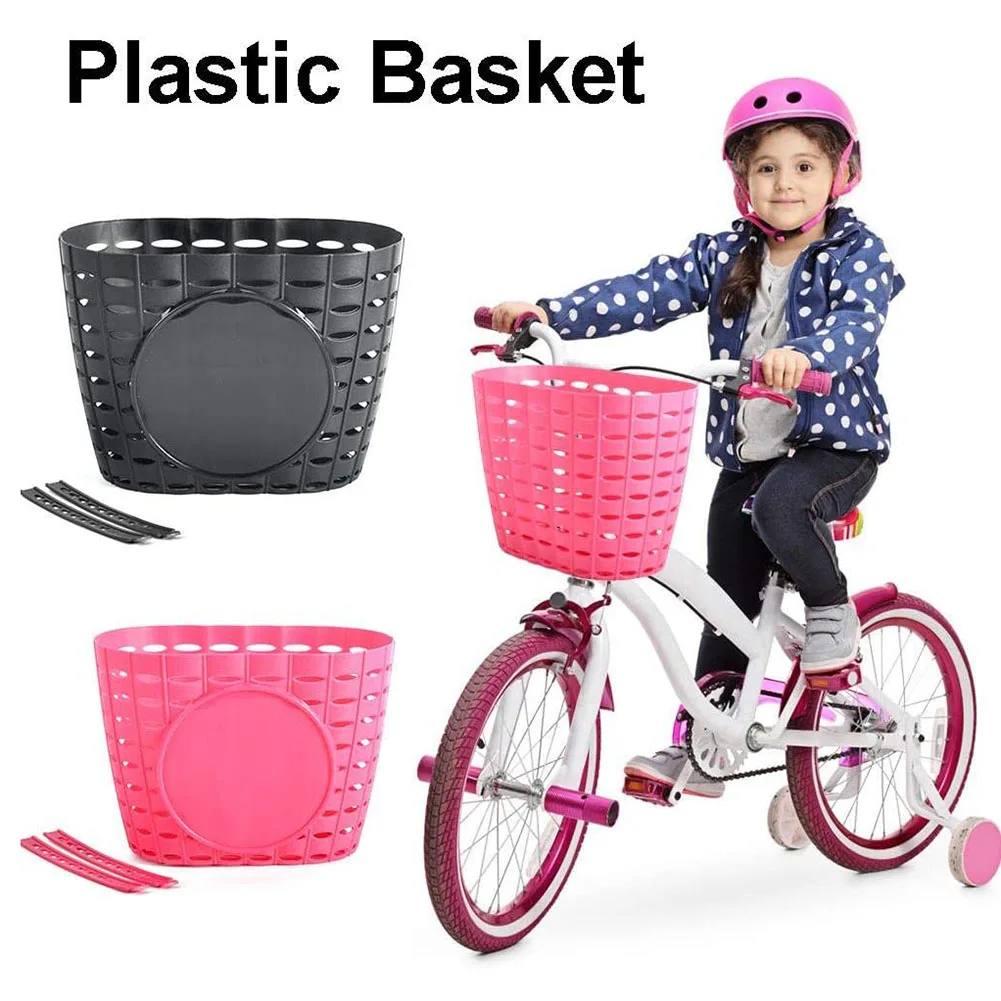 

Bike Basket for Girls Front Handlebar Kids Bicycle Basket Lightweight Durable Bicycle Basket for Kids Bike Basket Durable