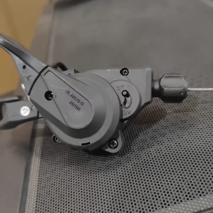 1 قطعة ل Shiman SLX SL-M670-B I-Spec B 2/3 سرعة Dynasys الدراجة الجبلية اليسار شيفتر NOS مع كابل عام FastLink X5 X7 X9 GX