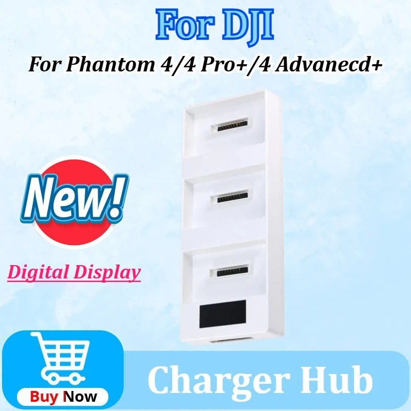 

Newly Upgraded Charger for DJI Phantom 4/ 4 Pro/ 4 Pro+/ 4 Advanecd/advanecd+ Digital Display Housekeeper Battery Nurse