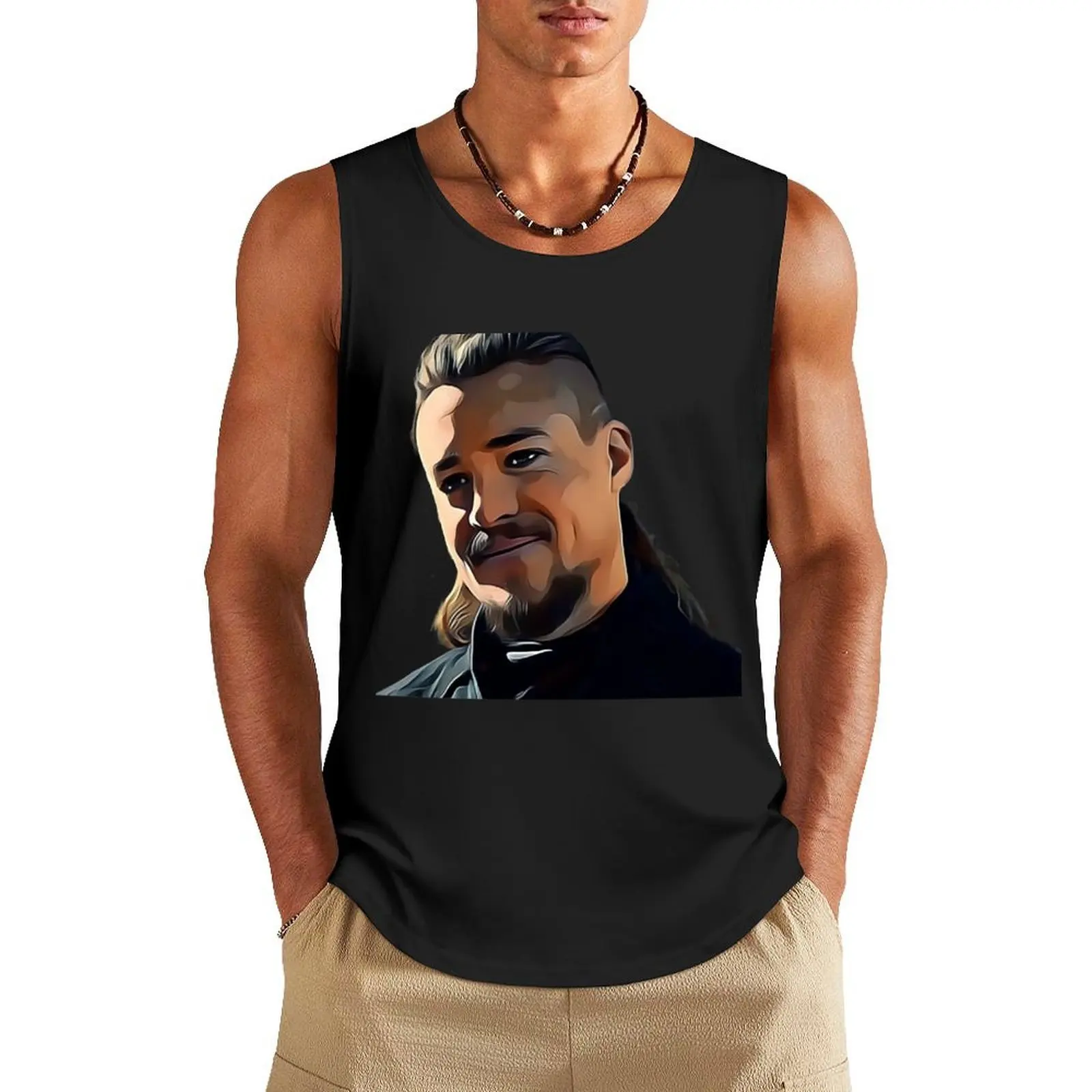 

So Funny Uhtred Of Bebbanburg Funny Graphic Gift Tank Top gym t-shirts man Sleeveless T-shirt summer clothes man 2025