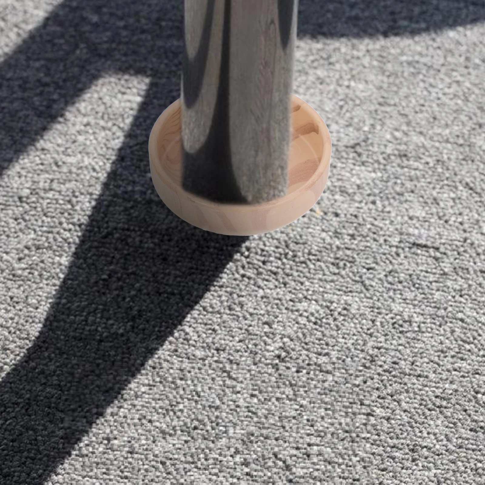 

4pcs Furniture Coasters Anti-Scratch Wear-Resistant Non-Slip Floor Protectors For Table Chair Legs Household Bed Accessories