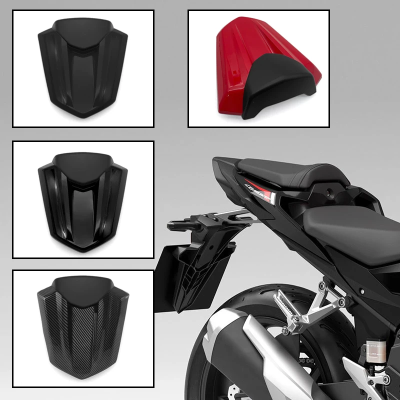 Fit For Honda CB500F CBR500R 2022 2023 CBR CB 500F 500 R Pillion Cowl Rear Passenger Solo Seat Cover Fairing Motorcycle