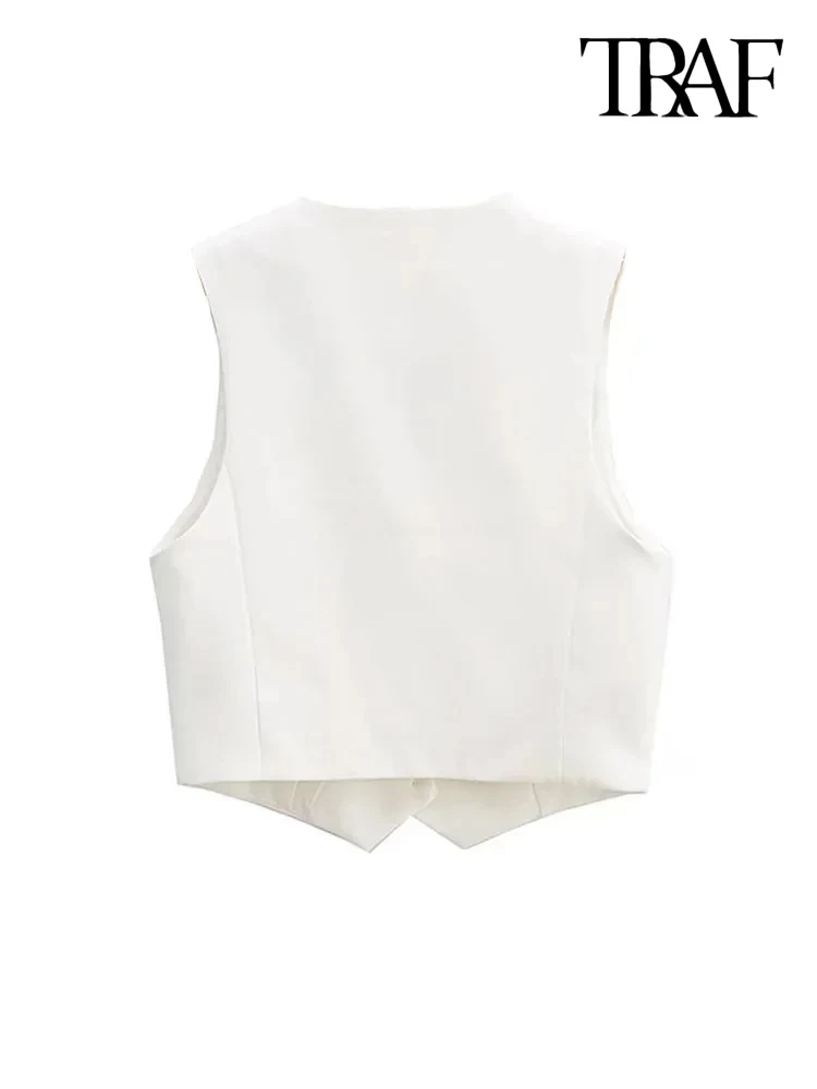 Рисунок 2 - Женский укороченный жилет на пуговицах спереди