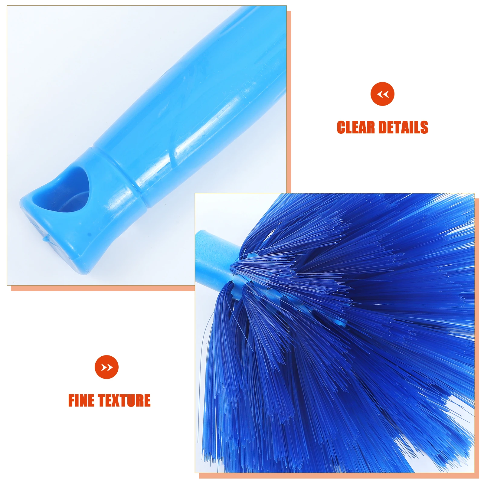 

Spider Web Cleaner Dust Brush 2 Section 0.9M Stainless Steel Pole Extension Cobweb Duster Indoor Outdoor Wall Ceiling Fan