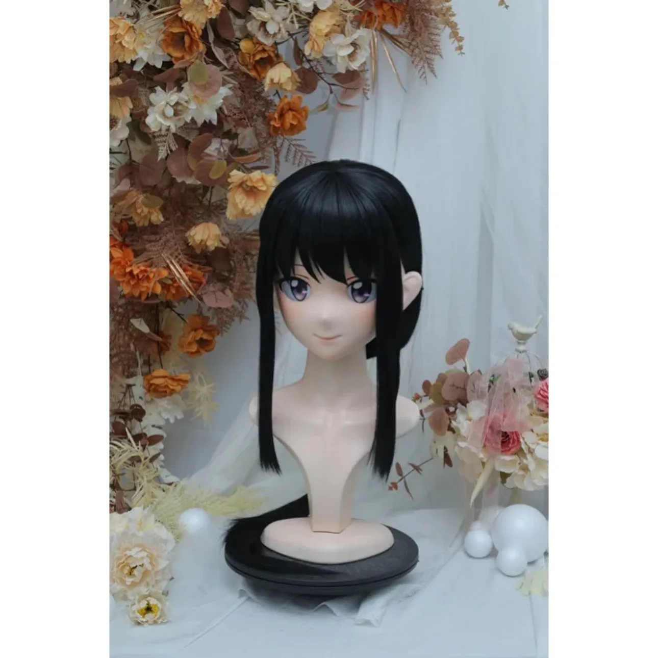 Kigurumi Above Takina NFD testa piena con serratura cosplay head shell puntelli costume gioco anime