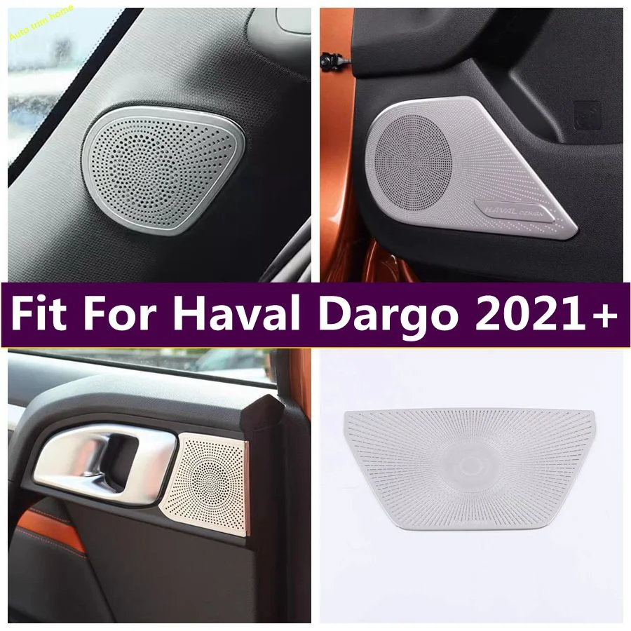 

Silver Door / Handle Bowl / Dashboard / Window Pillar A Stereo Speaker Audio Sound Loudspeaker Fit For Haval Dargo 2021 2022