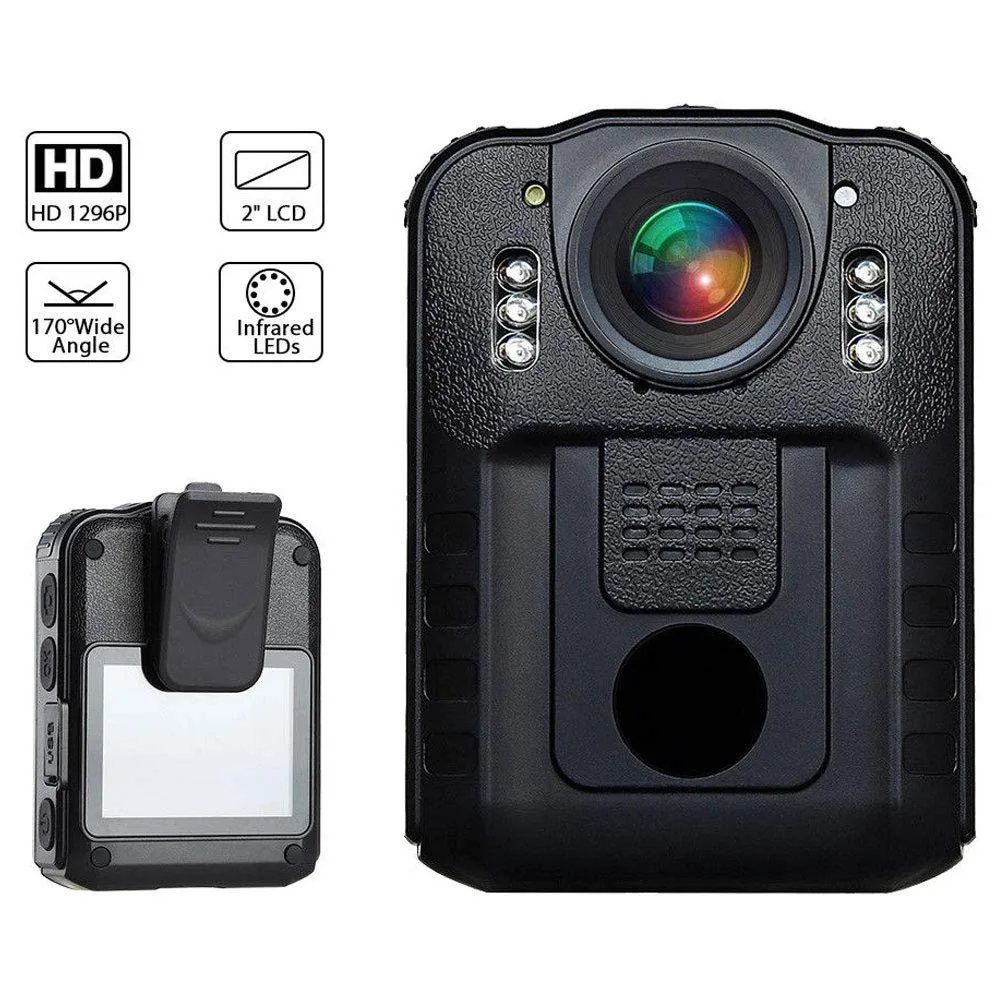 Multi-functional WN9 Patrol Body Cam Low Power Consumption Built-in 2550mAh Lithium Battery Pocket Recording Camera