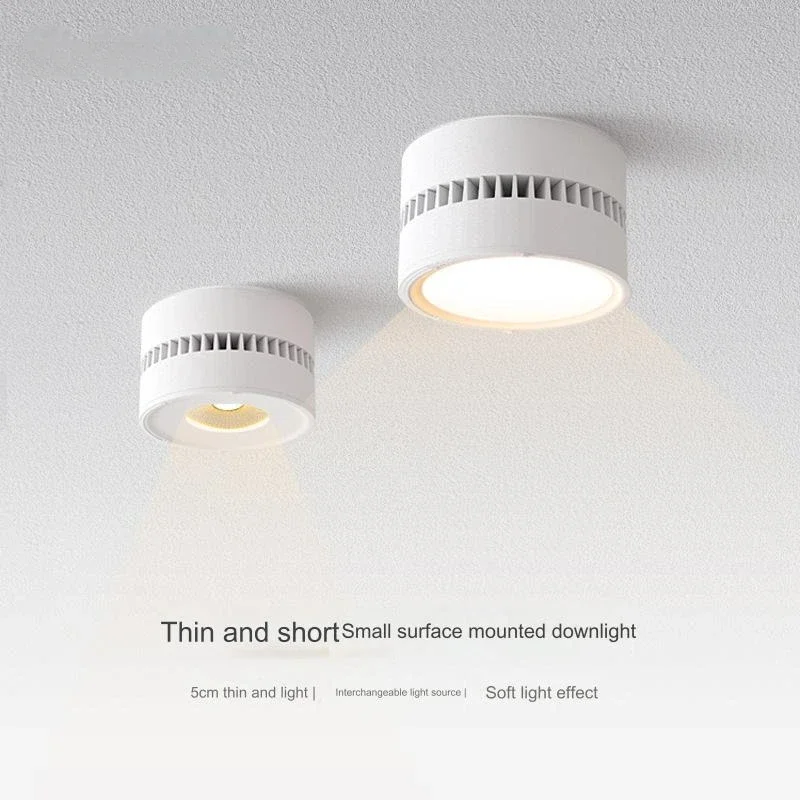 LED Downlights Embedded Replaceable of  Light Source  Home Living Room Hallway Bedroom Anti-glare Spotlight Room Deco