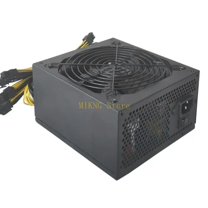2000W PSUs Video Card Single-output Power Supply Support 10 6Pin for Miners best sale
