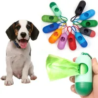 Pet Waste Bag Dispenser for Dog Waste Bag Holder Plastic Garbage Bag Dispenser Carrier Case Pet Dog Waste Poop Bags Multi Color