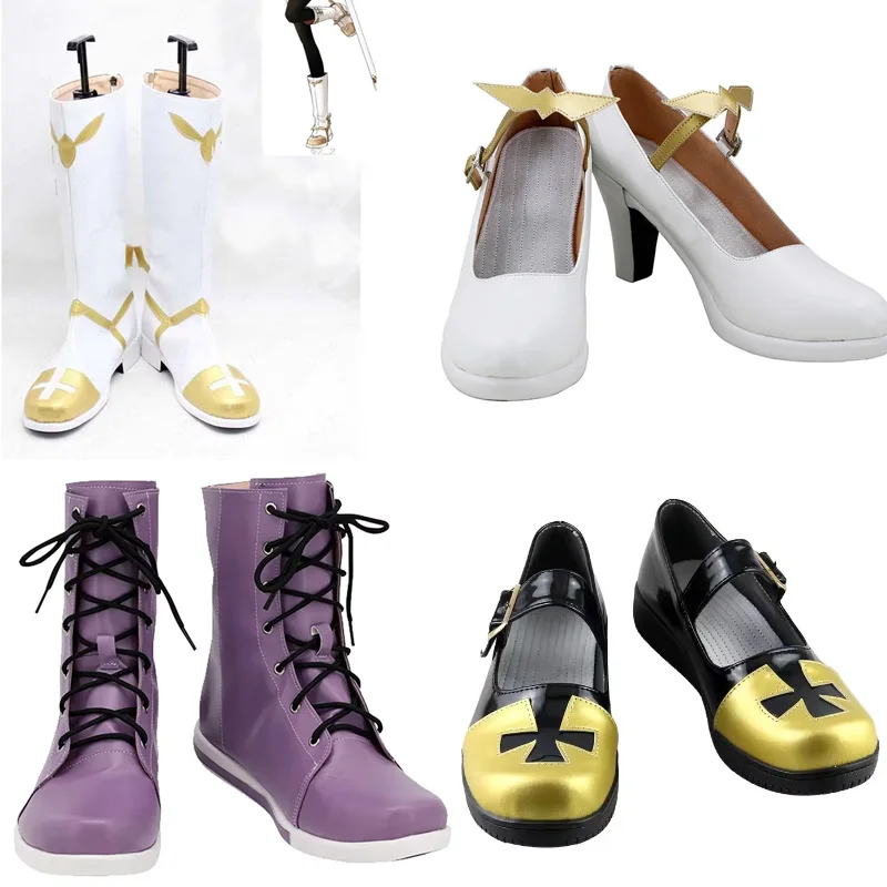 Anime  fgo apocrypha Astolfo Maid  Shoes Cosplay boots Tailor Made
