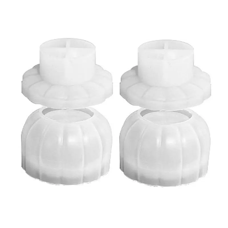 

Форма для литья из эпоксидной смолы BAAJ-2: 2-секционная банка для Хэллоуина с крышкой, подставка для украшений, коробка для хранения конфет