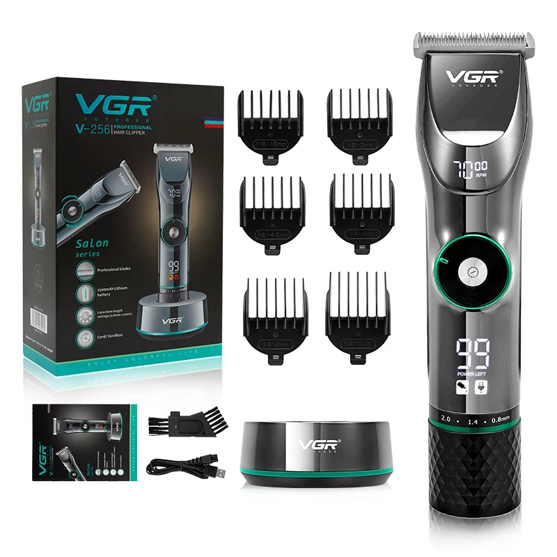 Hair Clipper Mens Beard Face Body Trimmer Professional Cordless Rechargeable Hair Cutter Kit Barber Shop Strong Power Clipper