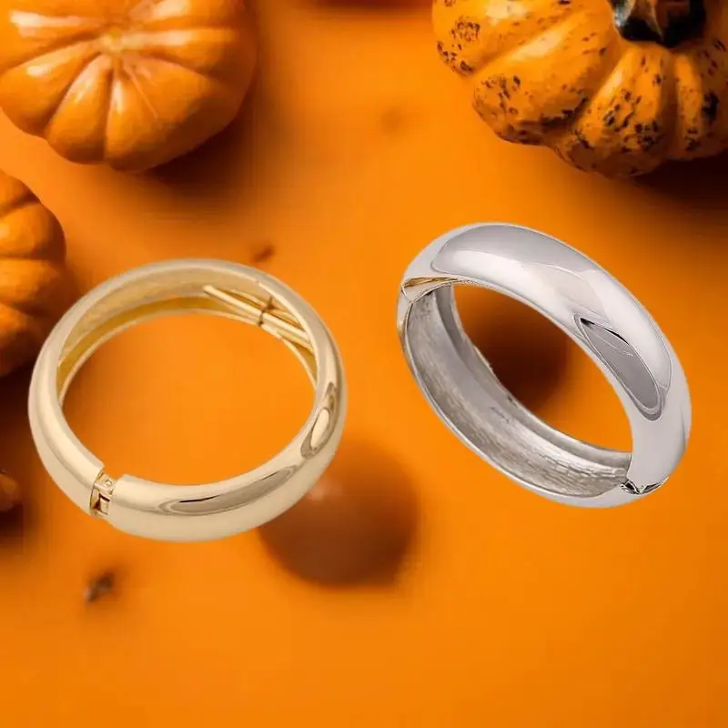 メイラードヴィンテージパンクバングルファッションヒップホップラウンド幾何学ワイドバングル女性男性ブレスレットジュエリー