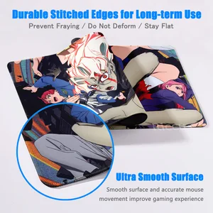Erweiterte Tastatur Maus PC Gaming Mousepad Anime Dandadan Ayase Seiko Momo Tragbarer Tischteppich xxl Bürozubehör 8 Hauptverkaufs -Momo -Teppiche - №4