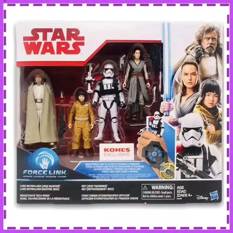 Hasbro Anime Star Wars Luke Skywalker Han Solo Christmas for Children or Collection Orginal Action Figure Model Toys