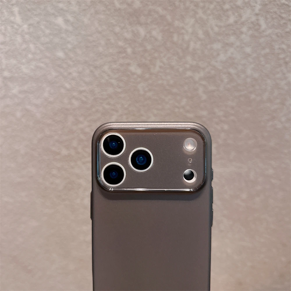 Funda suave transparente mate de TPU ultrafina para iPhone 17 16 15 14 13 12 11 Pro Max Plus cubierta protectora a prueba de golpes de Color sólido