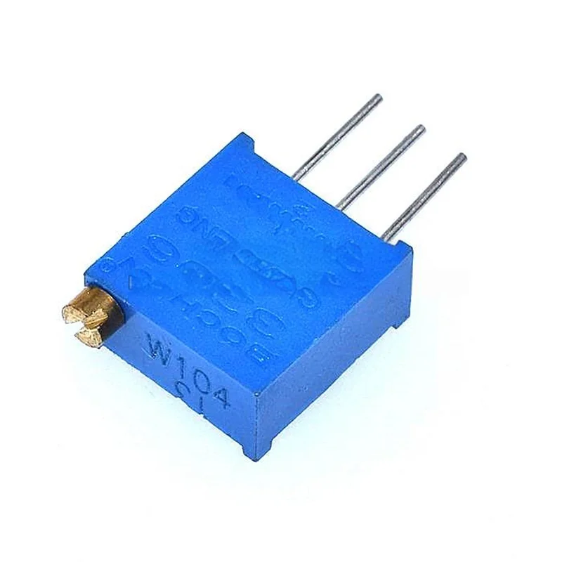 10PCS 3296W 103 10K potentiometer Kit High Precision Variable Resistor 10k 100R-1M 200R 500R 1k 2k 5K 10K 20K 50K 100K 200k 500k