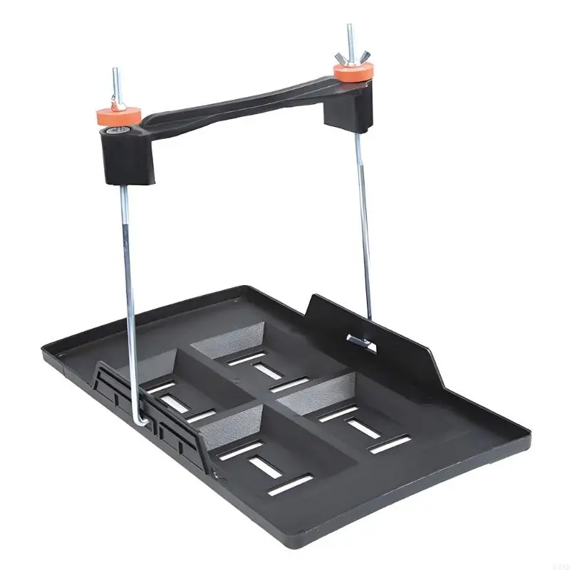 Vehicle Battery Tray Hold Down for Car Marine Battery Mounting with Molded Tray and Metal Hold Down Hardware