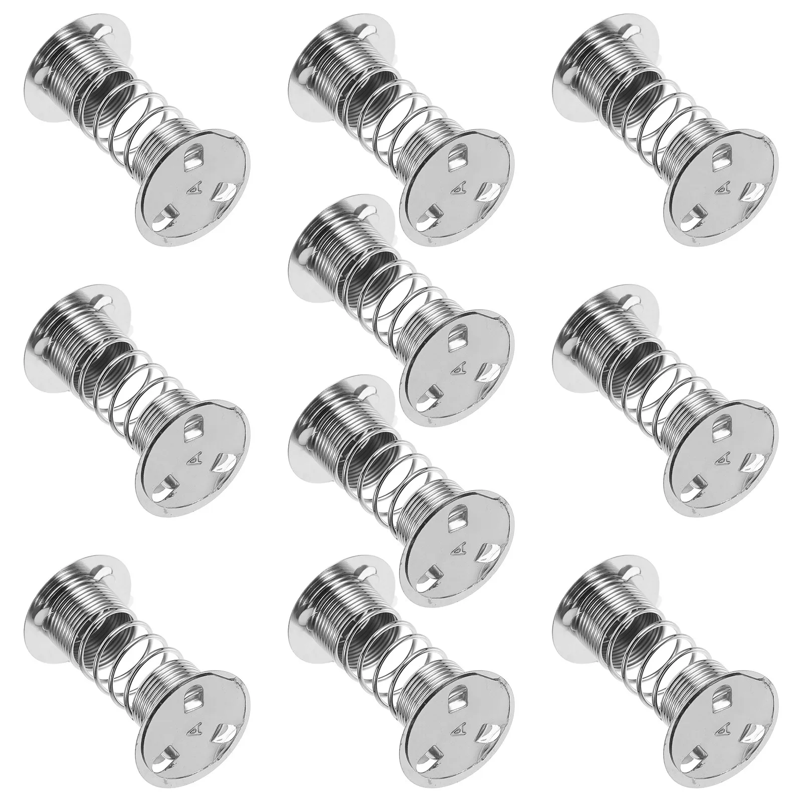 

10Pcs Spring Base Dashboard Head Shaking Car Bobblehead Base for DIY Car Dashboard Ornaments Decorations Metal Spring
