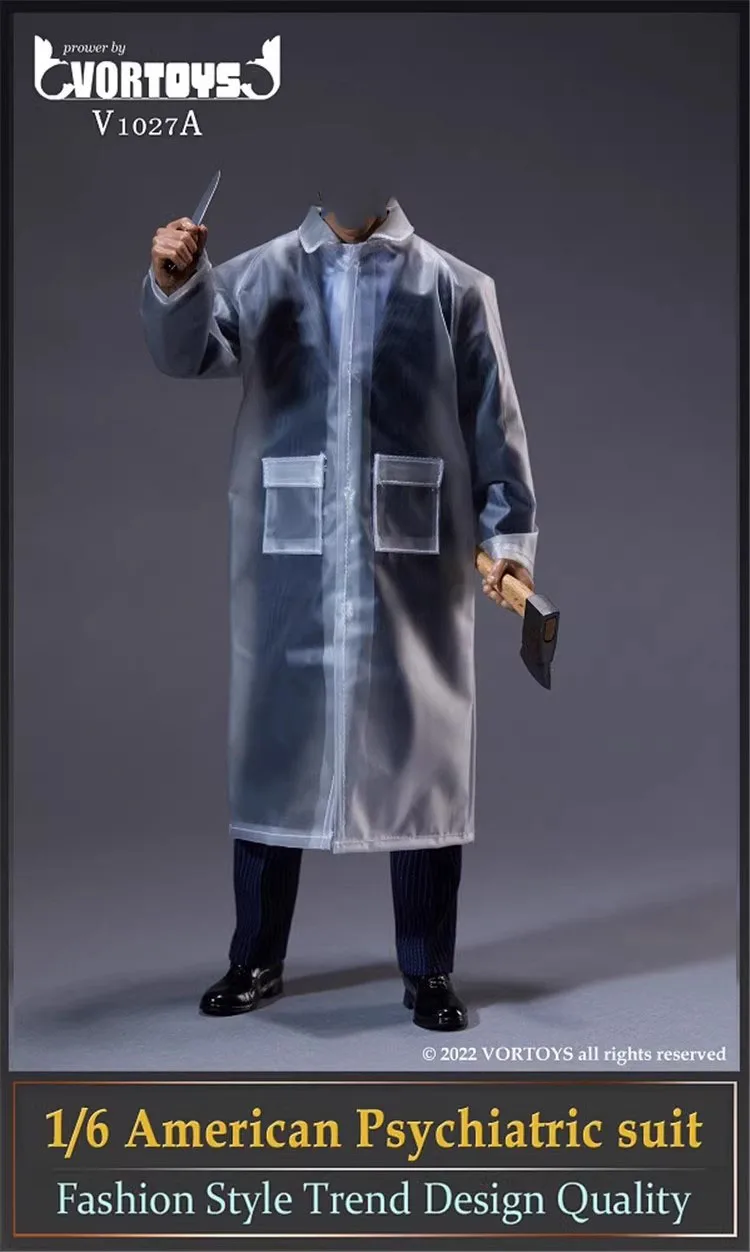 VORTOYS V1027 1/6 Soldier Rainy Night Gentleman Suit Set Clothes Model Fit 12'' Action Figure COOMODEL BD002 Body In Stock