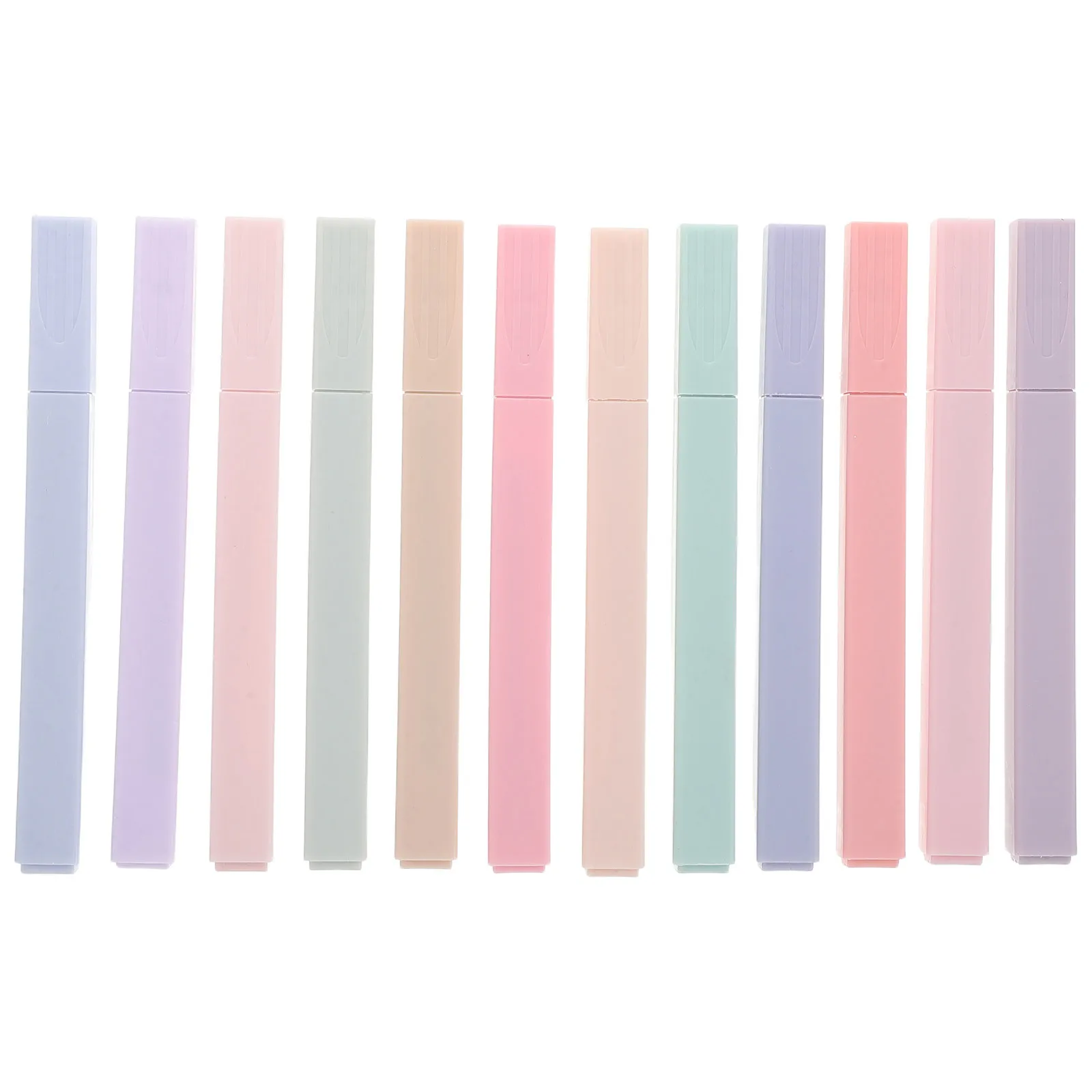 

12Pcs Pastel Highlighters Cute Stationary Kawaii Pens Assorted Colors for Journal Planner School Accessories Fluorescent Pens