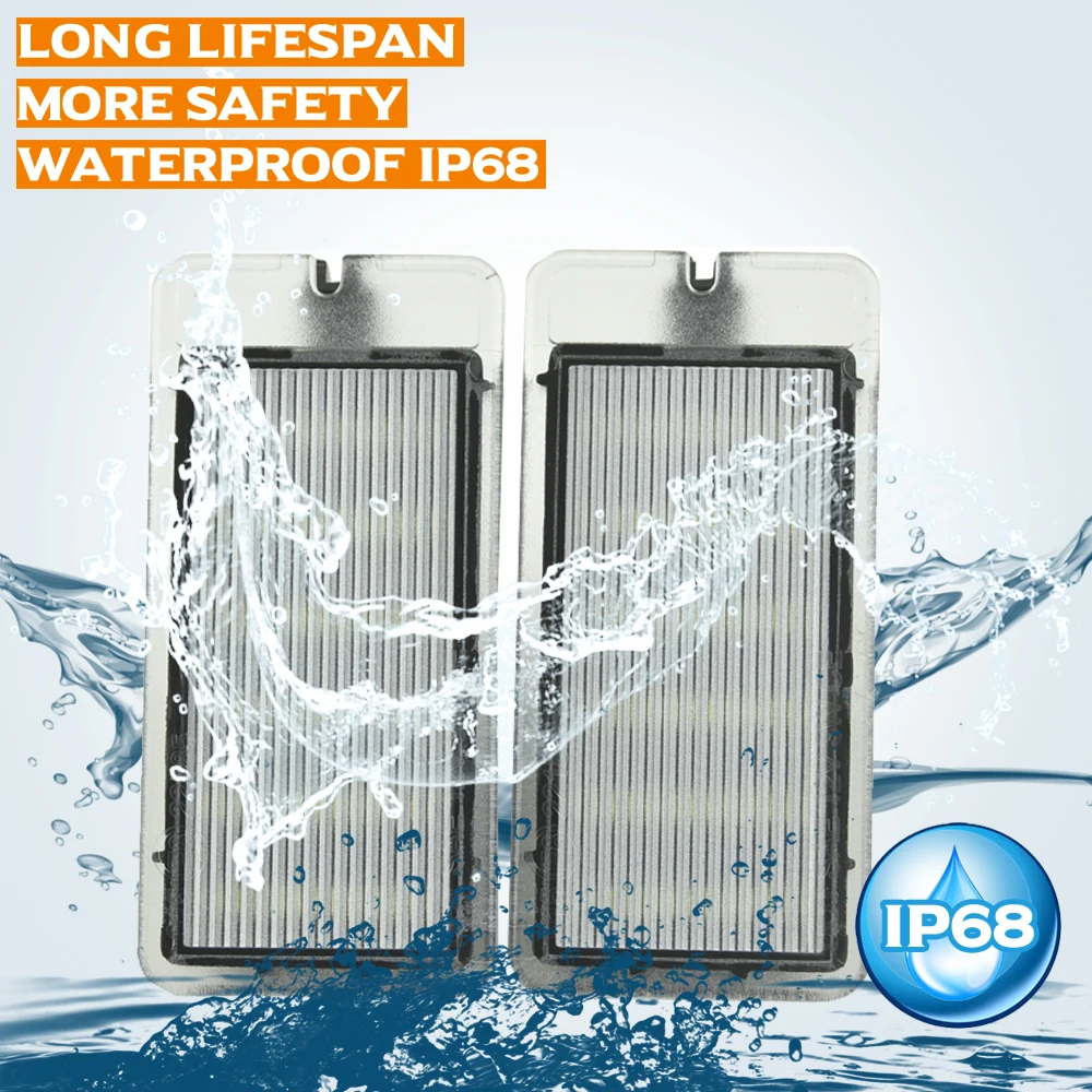 

High quality Plug&Play Led License Plate Light Parking Tag Lamp For Nissan Versa Note Leaf Kicks Car Accessories