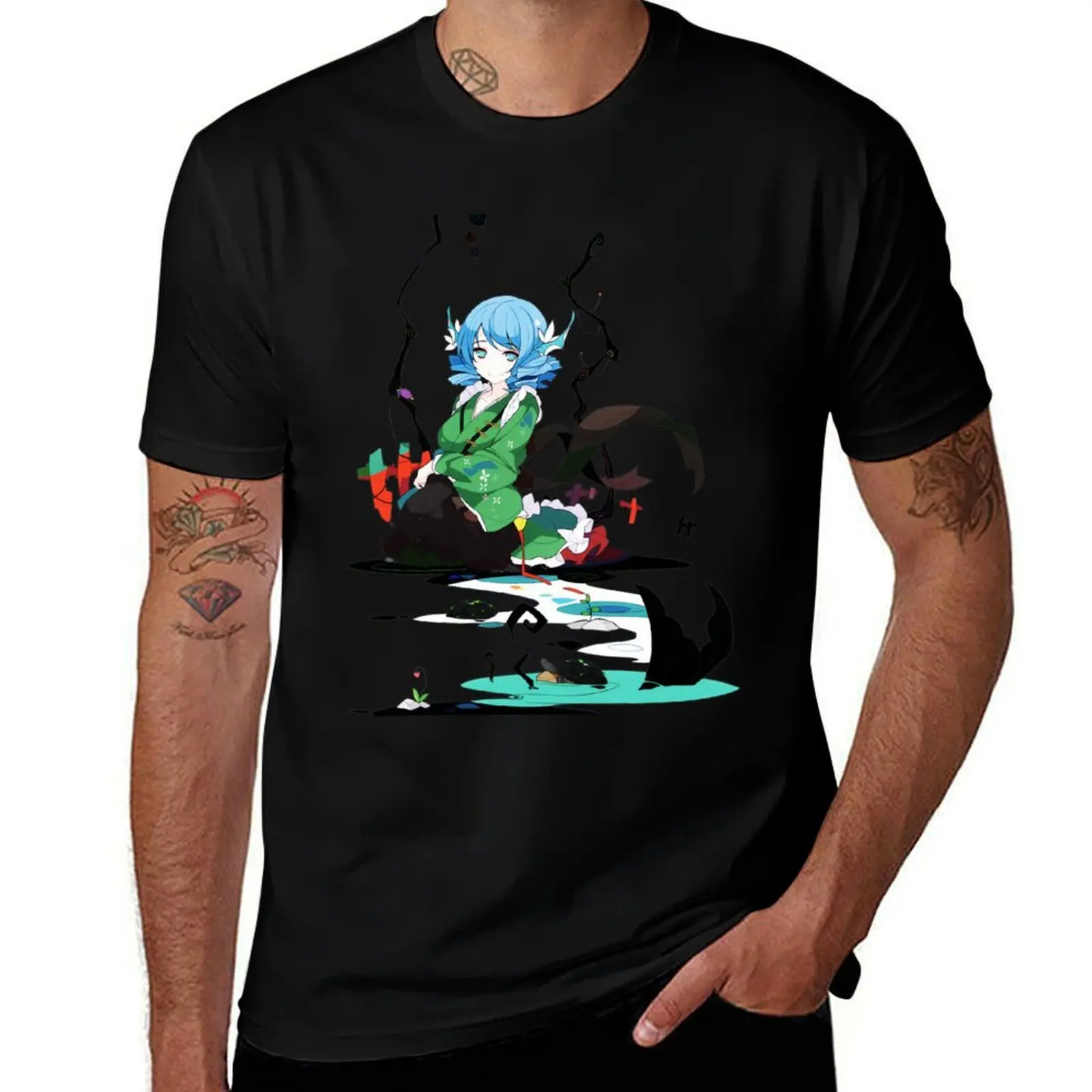 

Touhou Project - Wakasagihime T-Shirt man tshirt man t shirts for men casual T-Shirt