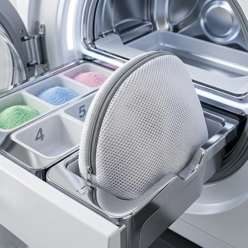 1PC 3D Laundry Bag With Drawable Mesh Washing Machine Filter Anti Deformation