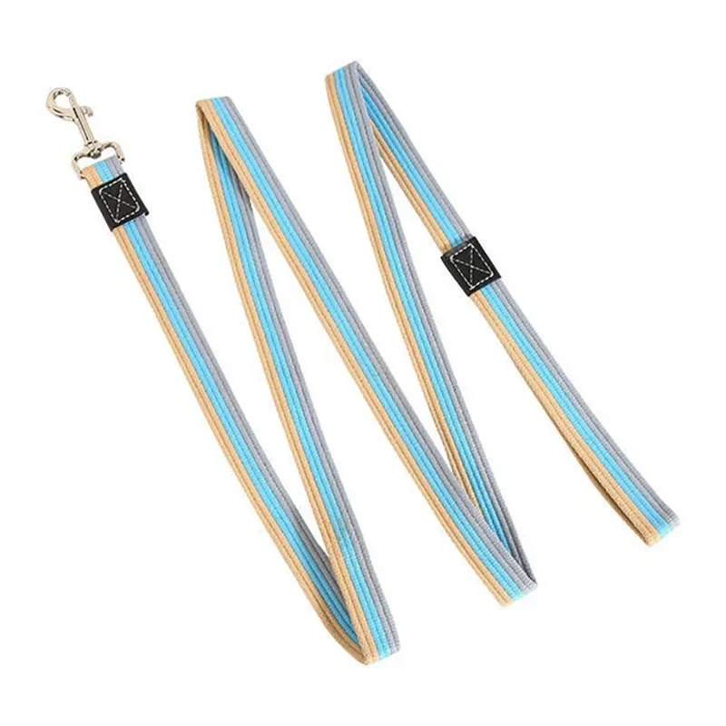 Dog Training Leash Non-slip Rubber Nylon Lead For Pet Walking_voghion.com