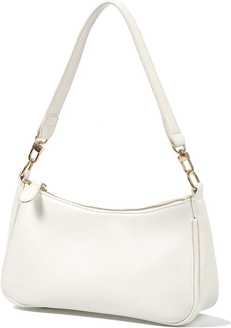 

Clutch Tote Handbags with 2 Removable Straps and Zipper Closure Crossbody Bags Shoulder Purse Handbag for Women