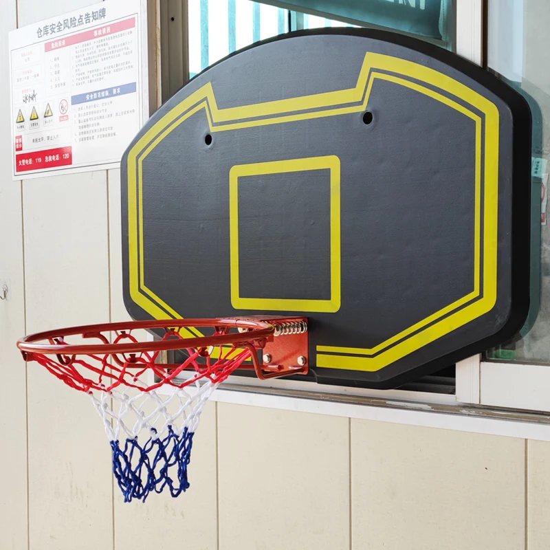 Hot Sale draagbare mini-basketbalring met bord, wandgemonteerde standaard voor binnen- en buitengebruik voor kinderplaatsen
