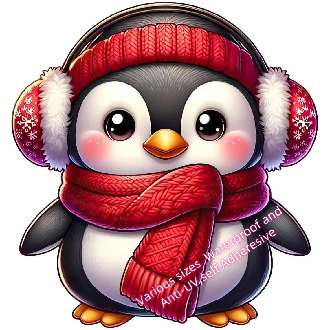 Three Ratels X41 Penguin Stickers for Car rear windshield  Laptop Phone Decor Vinyl Decals Waterproof Graffiti Sticker Kids Toys