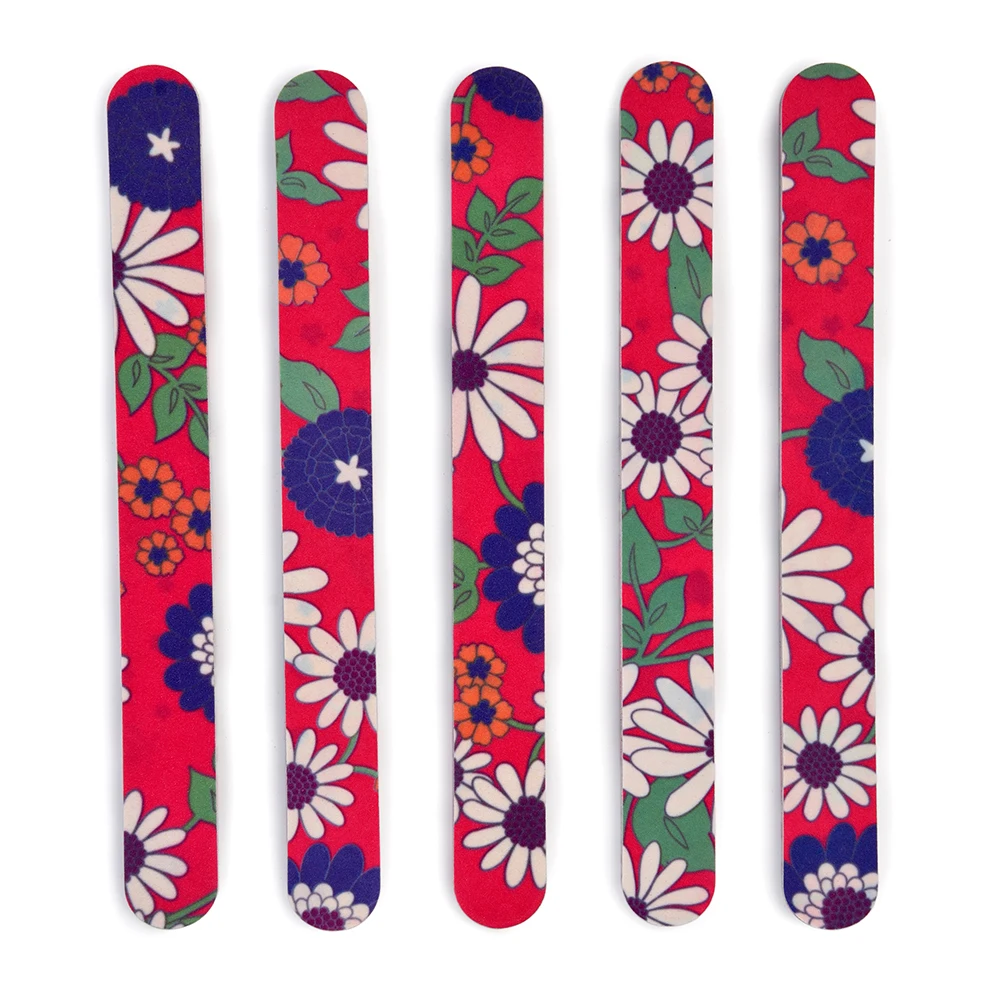 1 Stuk Nagelvijl Dubbelzijdig 180/240 Nagel Polijsten Schuurblok Nagel Gringing Strip Nail Art Tool Manicure Pedicure Accessoires